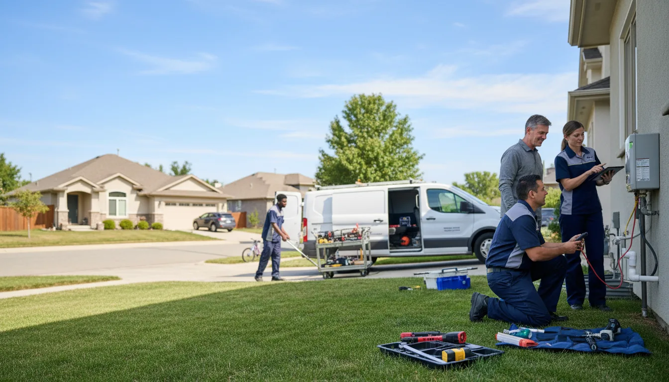Tankless water heater service in Mableton, GA